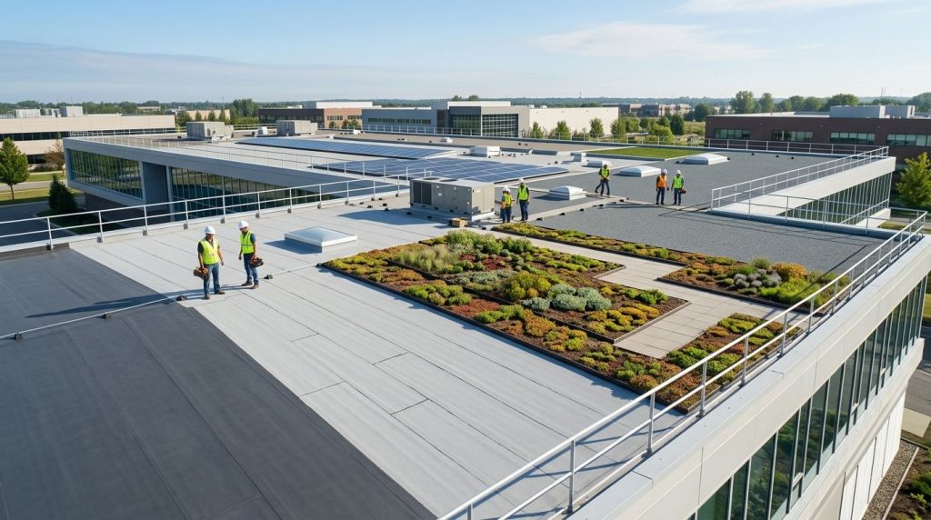 Best flat roof systems for commercial buildings in 2026
