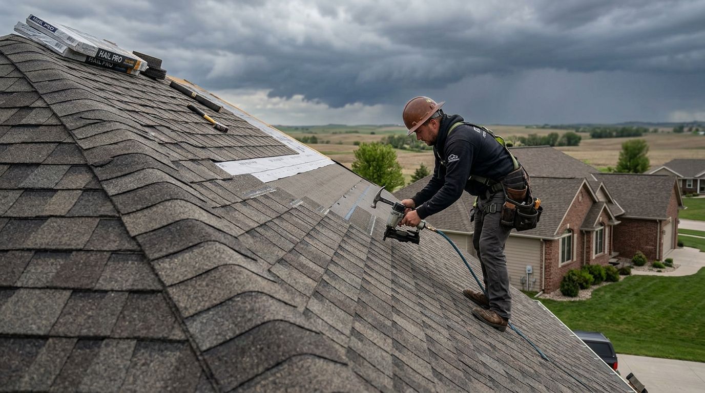 Best roofing materials for Nebraska hail storms in 2026