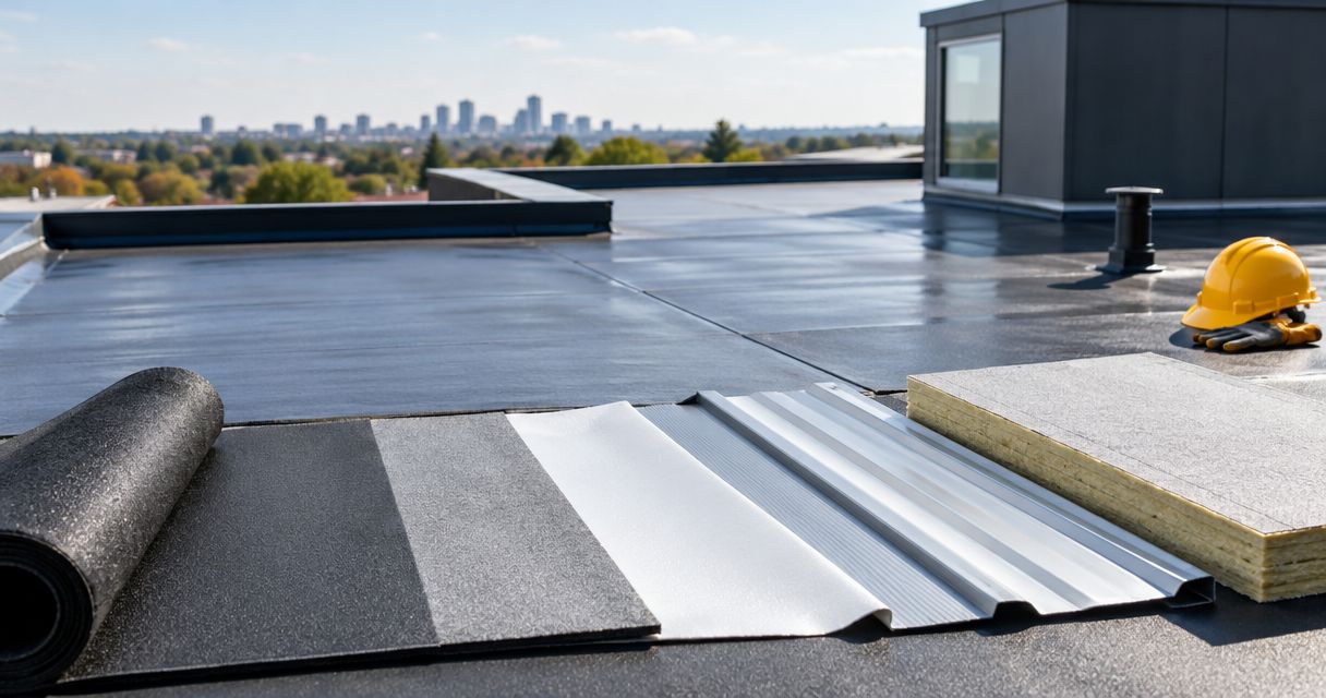 Best flat roof materials ranked by cost 2026