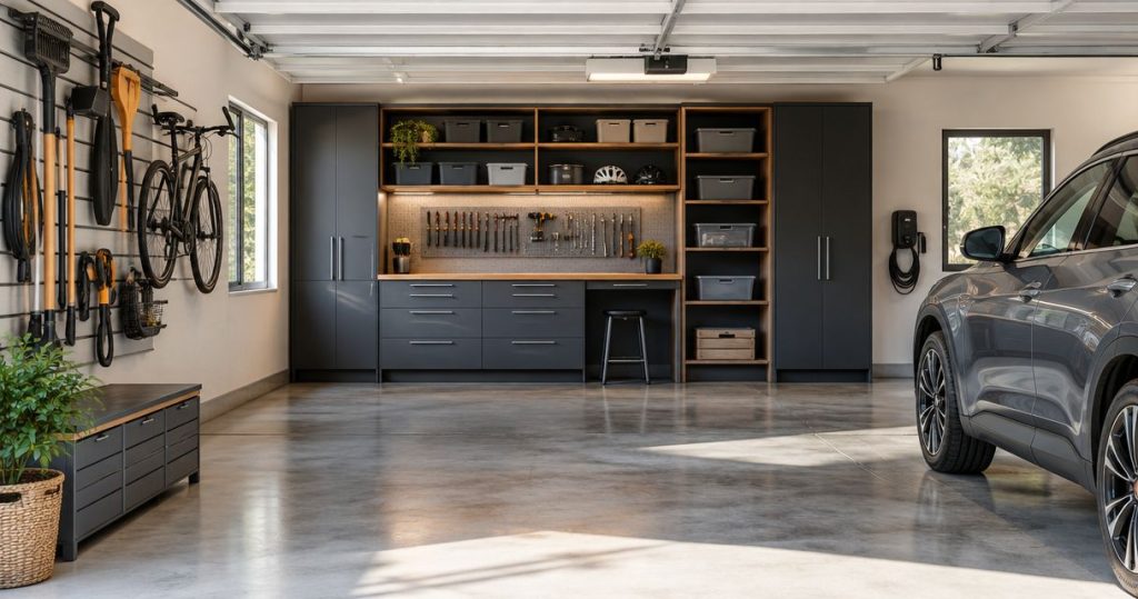 Best garage and storage features for custom homes