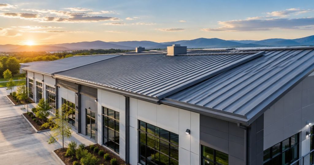Best metal roofing types for commercial buildings in 2026