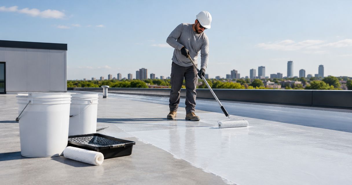 Best roof coating systems for flat roofs in 2026