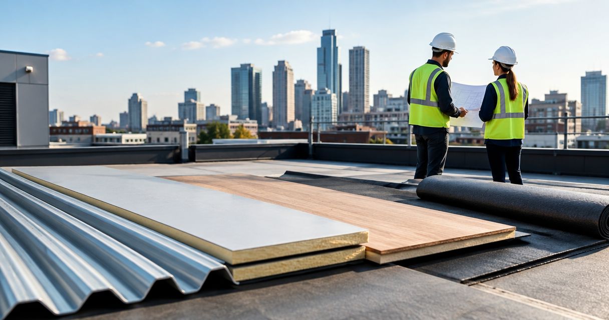 Best roof deck materials for commercial buildings compared 2026