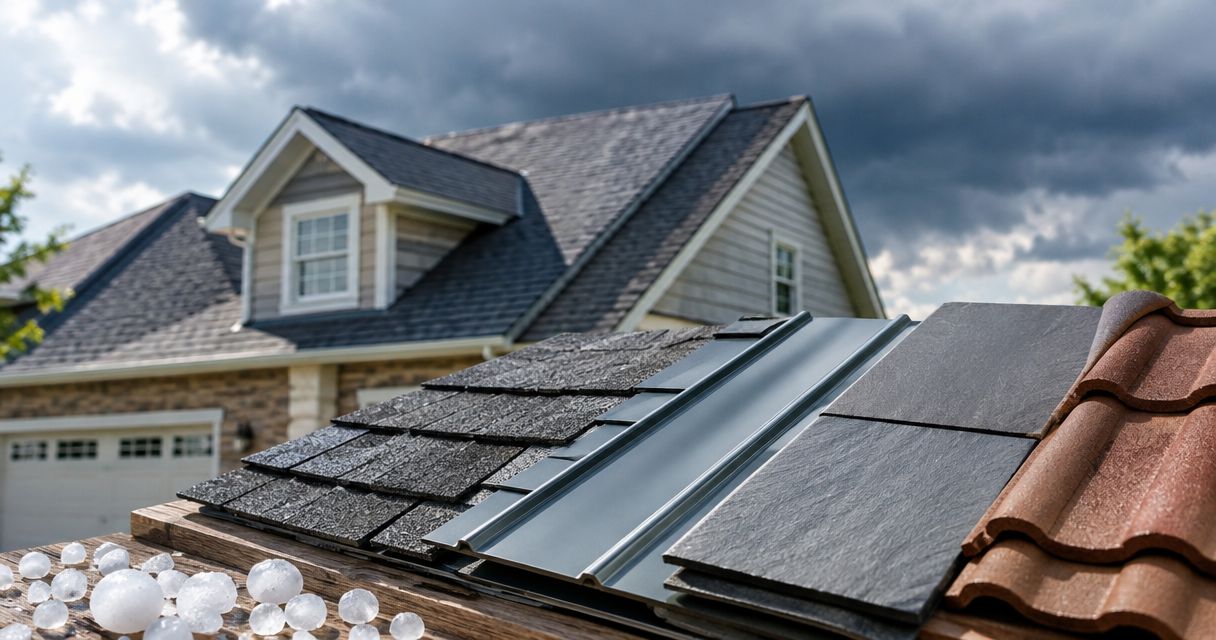 Best roofing materials for hail-prone areas in 2026