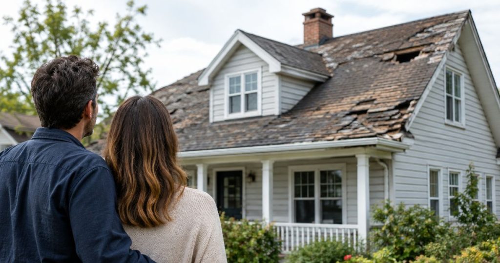 Can you sell a house with an old or damaged roof?