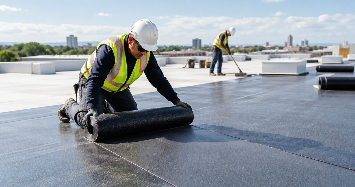 How long does it take to install a new commercial roof?